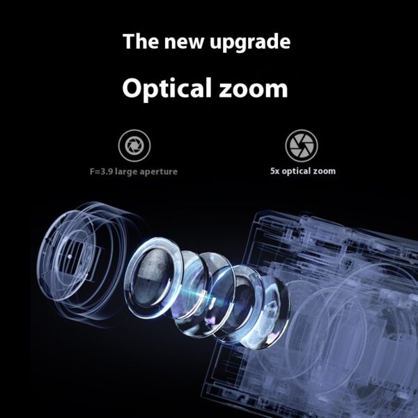 5K HD Digital Camera, Optical Zoom Anti-Shake Stabilization - Image 6