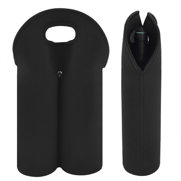 Neoprene Double Wine Bottle Cooler - Image 5