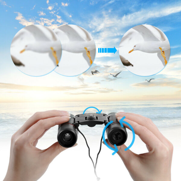Compact FoldingTravel Binoculars 30x60 Zoom - Image 10