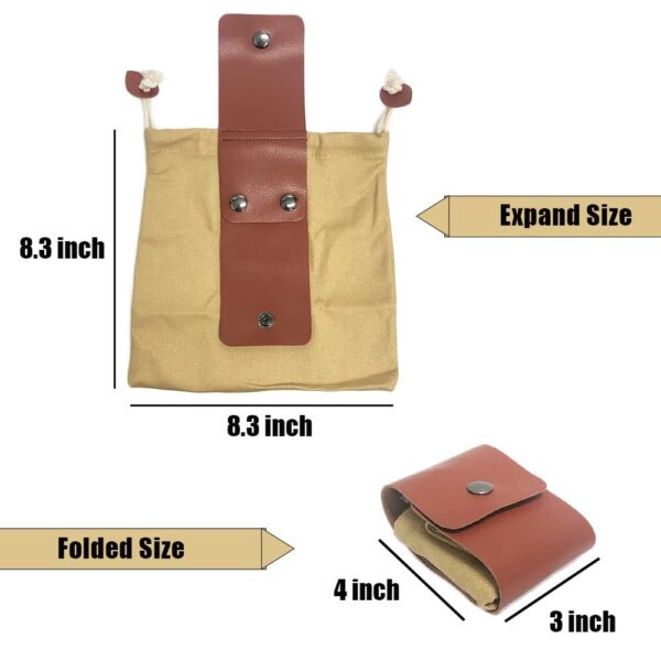 Canvas Foraging Multifunctional Waist Bag - Image 2