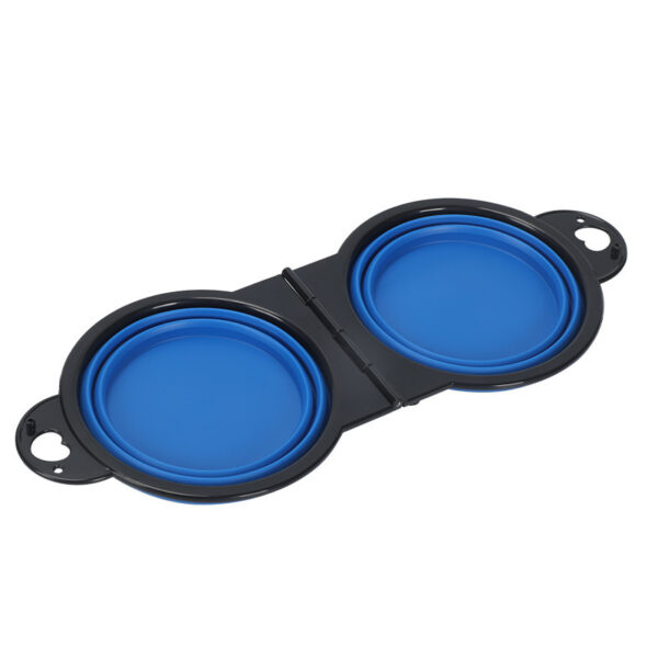 Silicone Folding Dual Pet Bowl - Image 8