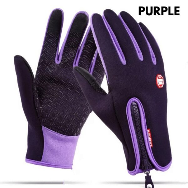 Fleece Winter Gloves, Touch Screen Compatible - Image 5