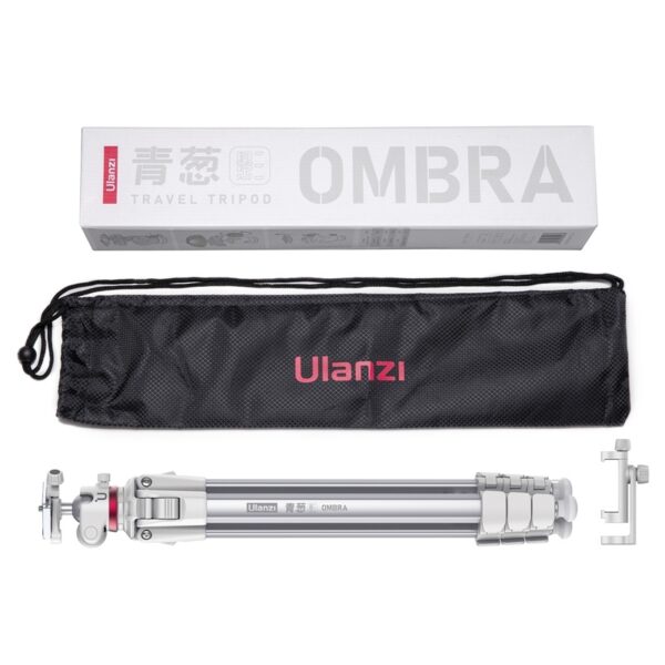 Ulanzi Ombra Ultralight Aluminum Alloy Travel Tripod - Image 8