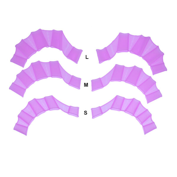 Finger Webbing Swim Paddle Gloves - Image 3