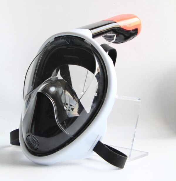 Snorkeling Full Face Silicone Anti-fog Goggles with Action Camera Mount - Image 2