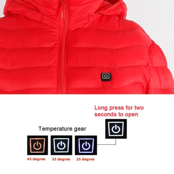 Heated USB Electric Jacket - Image 5