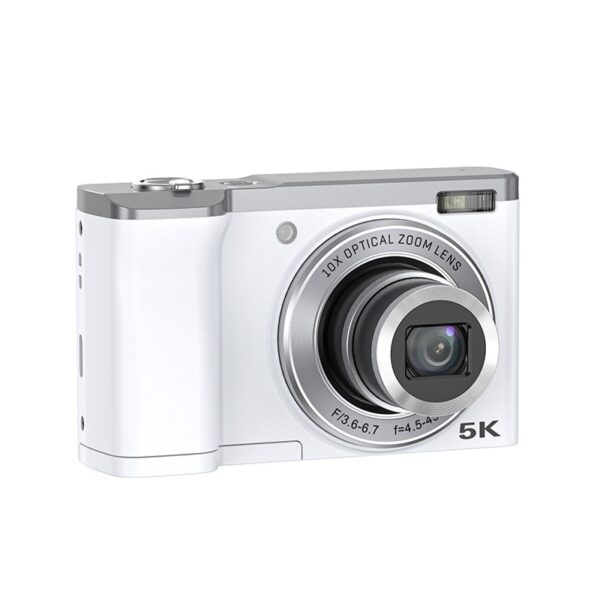 5K HD Digital Camera, Optical Zoom Anti-Shake Stabilization - Image 5