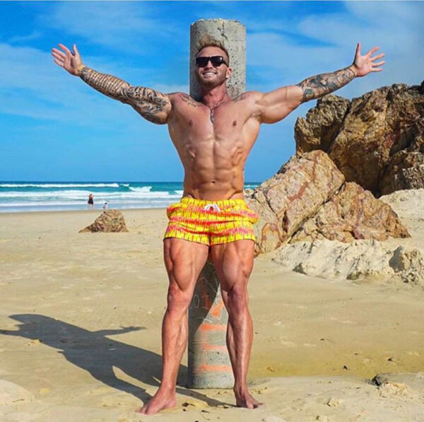 Swim Shorts, Loose Boxer Style - Image 4