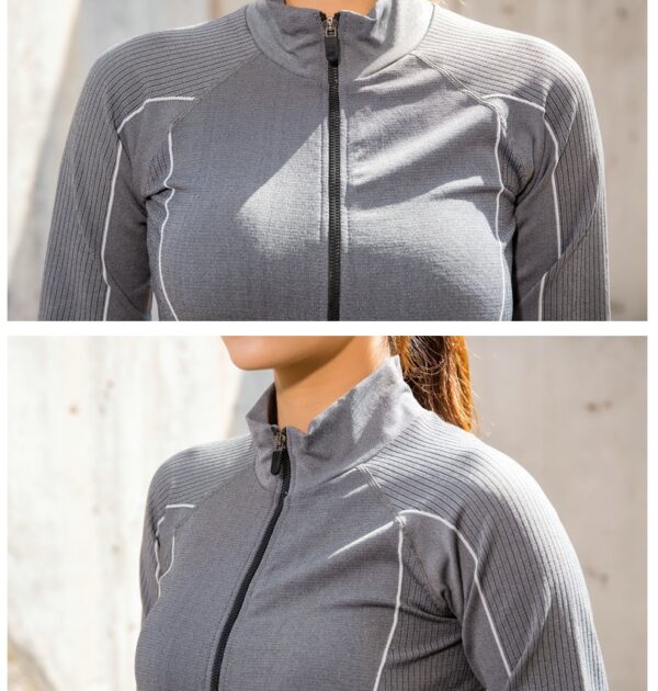 Slim Fit Women's Sportswear Light Athletic Jacket - Image 3