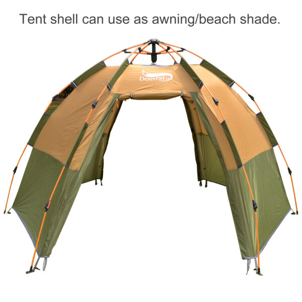 Desert Fox Instant Hexagonal Automatic Speed-opening Tent - Image 3