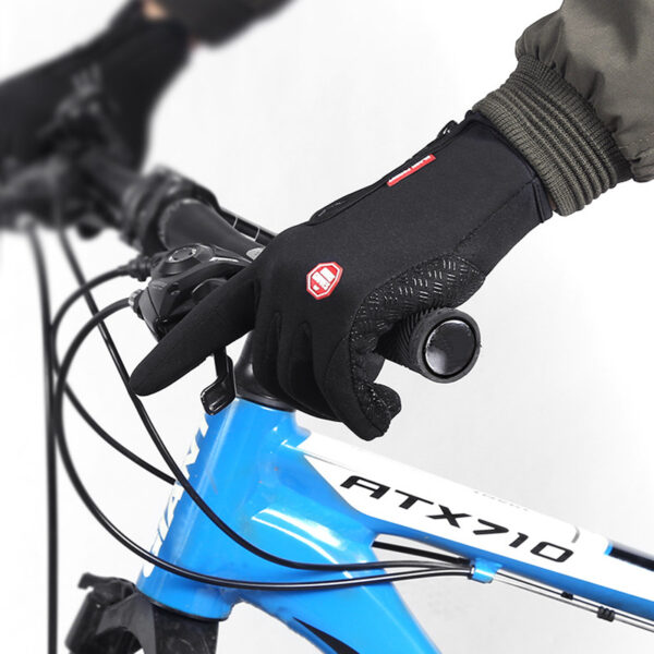 Fleece Winter Gloves, Touch Screen Compatible - Image 3