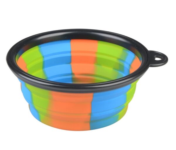 Silicone Folding Dog Food and Water Bowl - Image 4