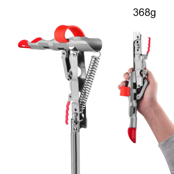 Fishing Rod Holder - Spring Tension, Stainless Steel, Folding - Image 5