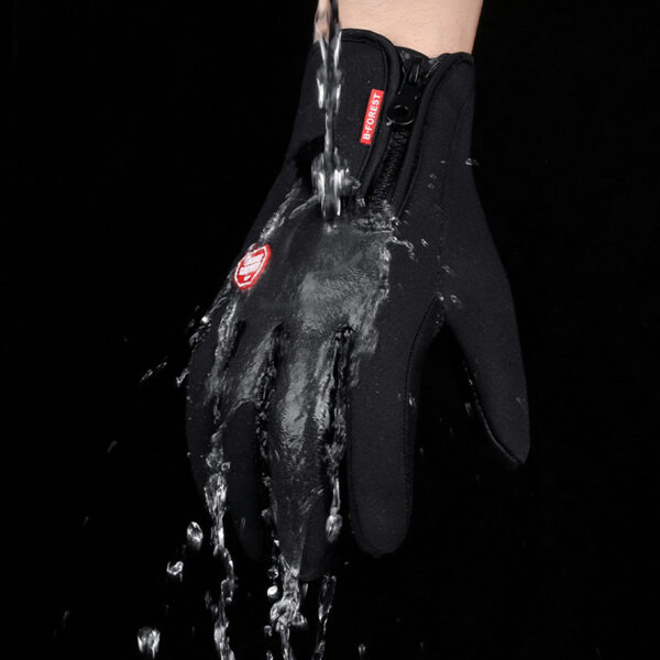 Fleece Winter Gloves, Touch Screen Compatible - Image 6