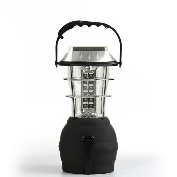 Solar LED Camping Lantern with Solar, Crank, or USB Charge - Image 2