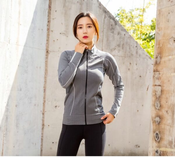 Slim Fit Women's Sportswear Light Athletic Jacket
