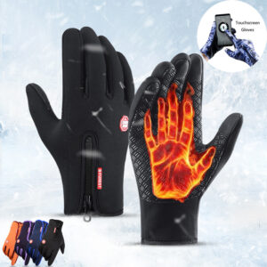 Fleece Winter Gloves, Touch Screen Compatible
