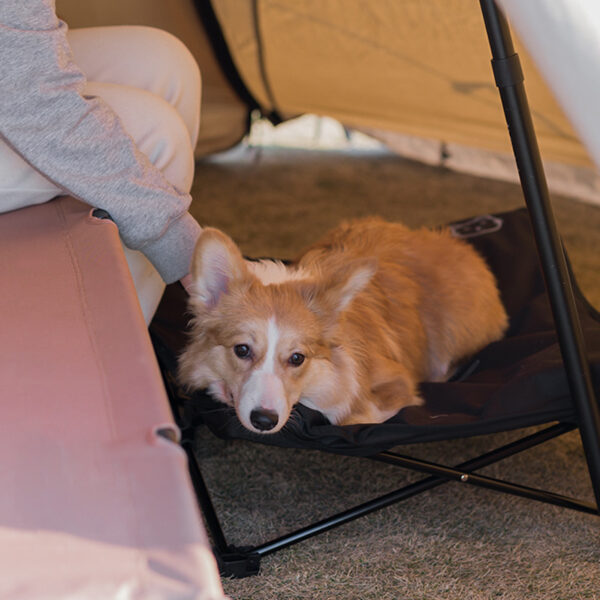 Indoor or Outdoor Detachable and Washable Folding Pet Bed for camping - Image 8