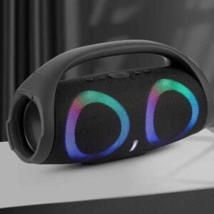 Waterproof High Power Speaker, 3rd Generation Bluetooth, 16W Speaker with Party Lighting