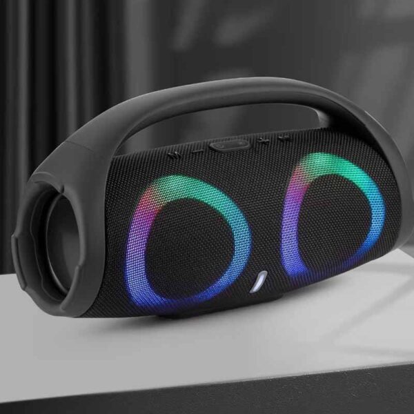 Waterproof High Power Speaker, 3rd Generation Bluetooth, 16W Speaker with Party Lighting