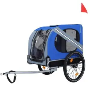 Large Folding Bike Trailer For Dogs 120LB Capacity