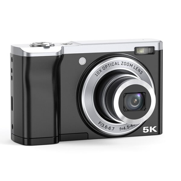 5K HD Digital Camera, Optical Zoom Anti-Shake Stabilization - Image 4