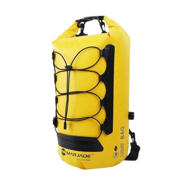 Waterproof Insulated Cooler Backpack, Hiking & River Dry Bag - Image 4