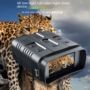 4K Full Color Night Vision Goggles, Large Screen With WiFi, Photo & Video Recording