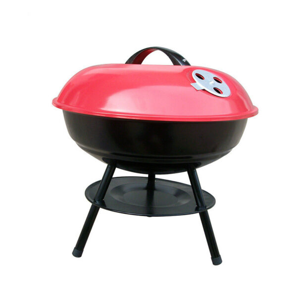 Portable Round Tabletop Charcoal Grill - Image 3