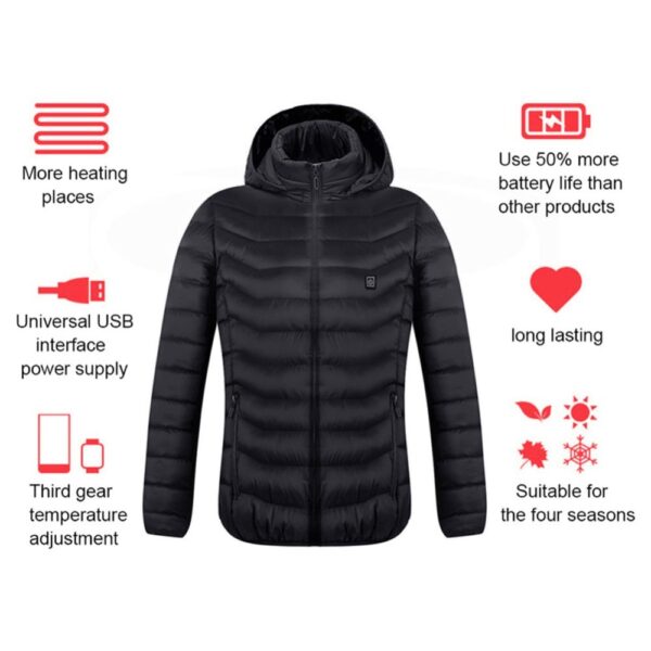 Heated USB Electric Jacket - Image 7