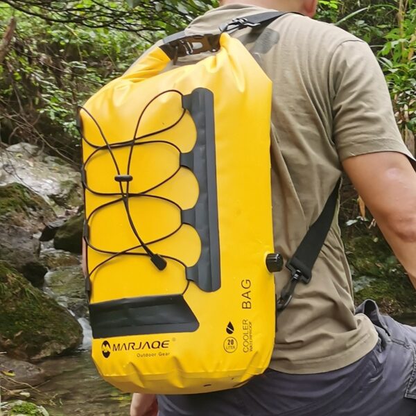 Waterproof Insulated Cooler Backpack, Hiking & River Dry Bag