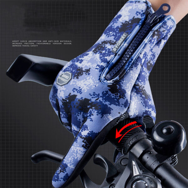 Fleece Winter Gloves, Touch Screen Compatible - Image 7
