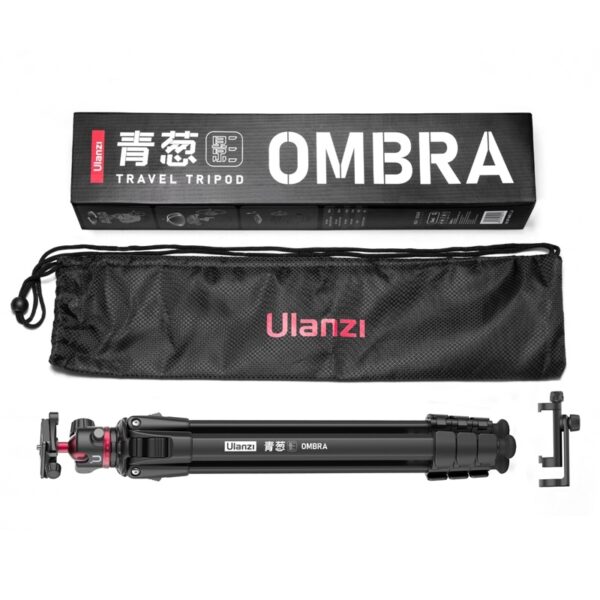 Ulanzi Ombra Ultralight Aluminum Alloy Travel Tripod - Image 6