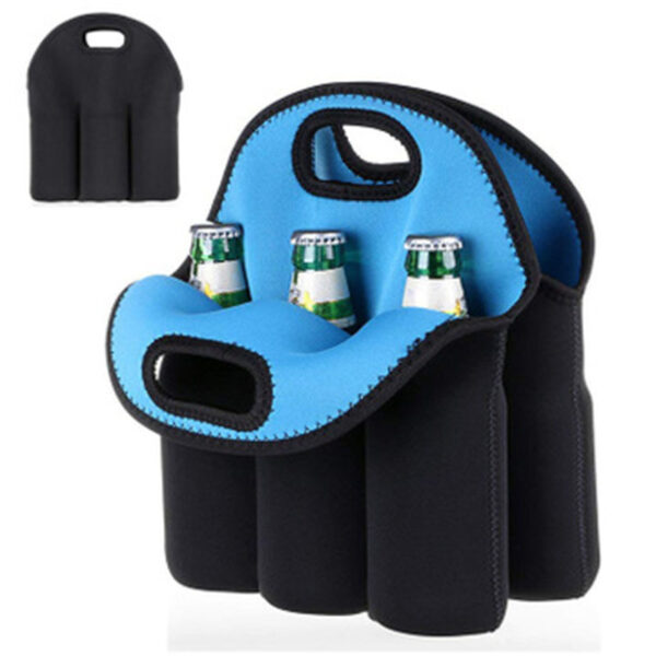 Neoprene 6-Pack Beer Bottle Cooler - Image 3