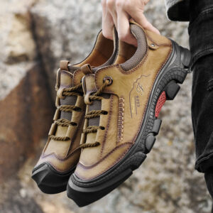 Non-slip Leather Hiking Outdoor Cross-Country Hiking Shoes