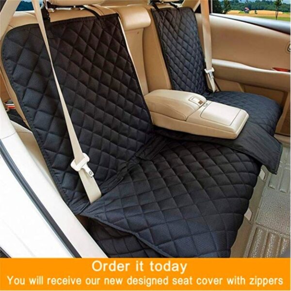 Dog Car Rear Seat Cushion Cover - Image 9
