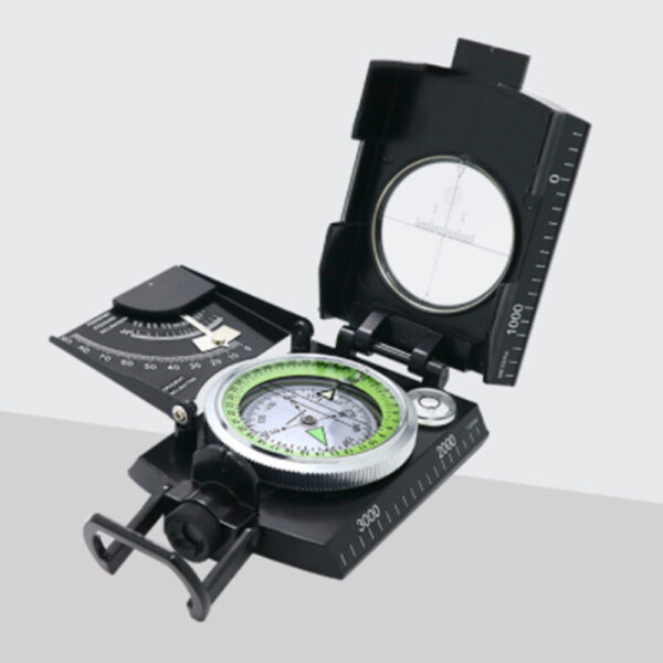Pro Multifunctional Lensatic Geological Compass with Night Glow