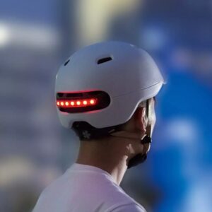 Smart Bicycle Helmet with Built In LED Light