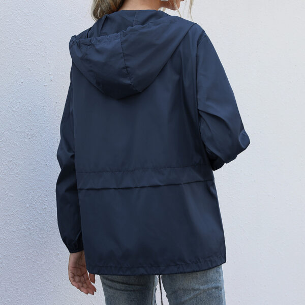 Women's Lightweight Hiking Waterproof Rain Jacket - Image 2