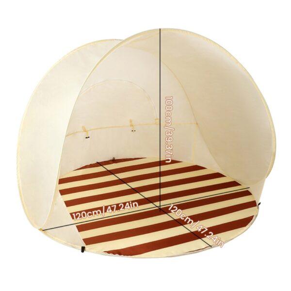 Automatic Instant Pop-up Sunshade, Portable Beach Tent, UV Resistant, Easy-Close System - Image 3