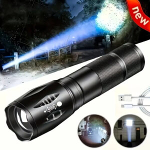 Ultra Bright Compact LED Waterproof Aircraft Aluminum Flashlight