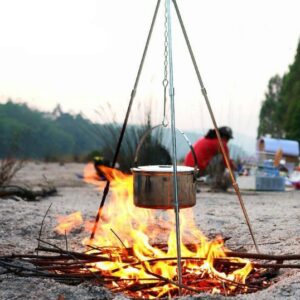 Fireplace Cooking Tripod for Camping And Grilling