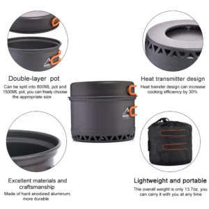 Widesea Camping Cookware Set