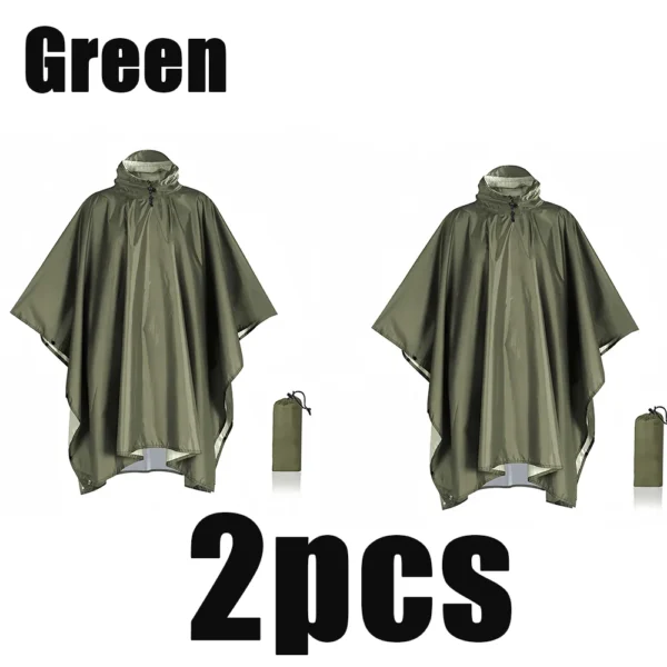Rain Ponch for Camping, Hiking, and Fishing - Image 7