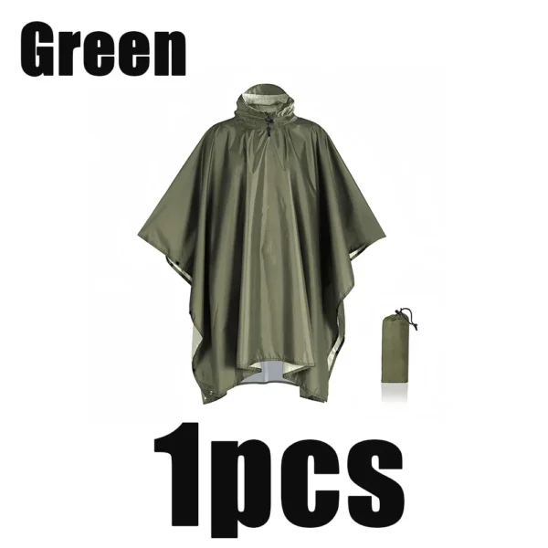 Rain Ponch for Camping, Hiking, and Fishing - Image 3