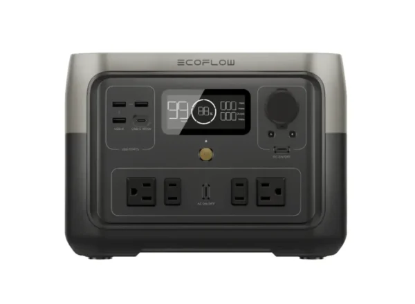 ECOFLOW Portable Power Station RIVER 2 Max, 499Wh/512Wh LiFePO4 Battery/ 1 Hour Fast Charging, Up To 1000W Output - Image 3