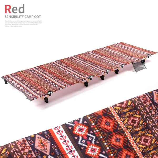 Camping Folding Cot One Person, 73inch - Image 9