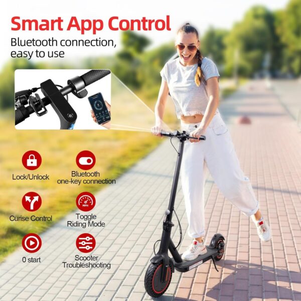 Folding Electric Scooter, 8.5in Wheels - Image 5