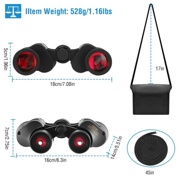 Binoculars with Carry Pouch - Image 2
