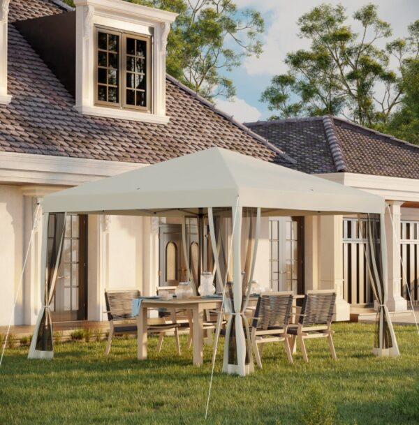 Outsunny 10' X 10' Pop Up Canopy Tent With Screen Walls - Image 7